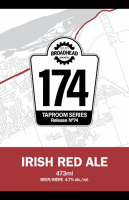 Пиво 174 Taproom Series 74: Irish Red Ale Пиво 174 Taproom Series 74: Irish Red Ale