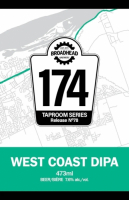 Пиво 174 Taproom Series 78: West Coast DIPA Пиво 174 Taproom Series 78: West Coast DIPA