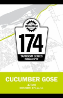 Пиво 174 Taproom Series 79: Cucumber Gose Пиво 174 Taproom Series 79: Cucumber Gose