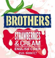 Пиво Brothers Strawberries & Cream English Cider