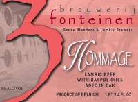 Пиво 3 Fonteinen Hommage (2013) Пиво 3 Fonteinen Hommage (2013)