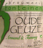 Пиво Oude Geuze (Armand & Tommy Blend)