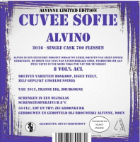 Пиво Cuvée Sofie Alvino 2016 Пиво Cuvée Sofie Alvino 2016