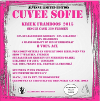 Пиво Cuvée Sofie Kriek Framboos 2015 Пиво Cuvée Sofie Kriek Framboos 2015