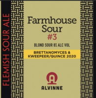 Пиво Farmhouse Sour #3: Brettanomyces & Kweepeer / Quince 2020