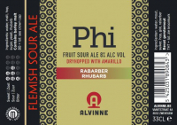 Пиво Phi Rabarber / Rhubarb Dryhopped with Amarillo