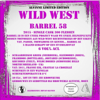 Пиво Wild West Barrel 58 #2015 Пиво Wild West Barrel 58 #2015