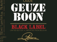 Пиво Oude Geuze Boon Black Label Edition N°8