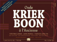 Пиво Oude Kriek Boon à L’Ancienne (2018)