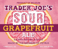 Пиво Trader Joe's Sour Grapefruit by Petrus