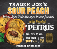 Пиво Trader Joe's Sour Peach by Petrus