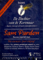 Пиво Sans Pardon Pure Oak Series