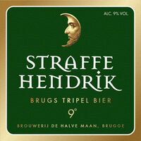 Пиво Straffe Hendrik Brugs Tripel Bier 9° (2022)