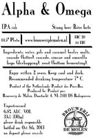 Пиво Alpha & Omega