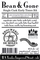 Пиво Bean & Gone Single Cask Early Times BA