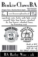 Пиво Binkie Claws BA