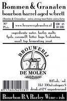 Пиво Bommen & Granaten bourbon barrel aged w/brett Пиво Bommen & Granaten bourbon barrel aged w/brett