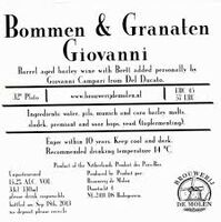 Пиво Bommen & Granaten Giovanni
