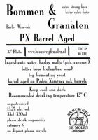 Пиво Bommen & Granaten PX Barrel Aged