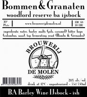 Пиво Bommen & Granaten Woodford Reserve BA IJsbock