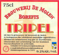Пиво Borefts Tripel