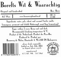 Пиво Borefts Wit & Waarachtig