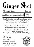Пиво Ginger Shot