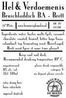 Пиво Hel & Verdoemenis Bruichladdich BA - Brett