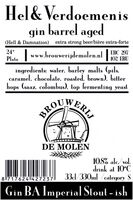 Пиво Hel & Verdoemenis Gin Barrel Aged