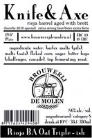Пиво Knife & Axe Rioja Barrel Aged with Brett