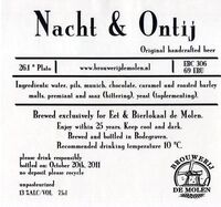 Пиво Nacht & Ontij