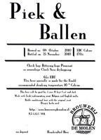 Пиво Piek & Ballen