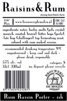 Пиво Raisins & Rum