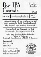 Пиво Rye IPA Cascade Пиво Rye IPA Cascade