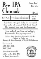 Пиво Rye IPA Chinook