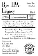 Пиво Rye IPA Legacy