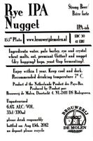 Пиво Rye IPA Nugget