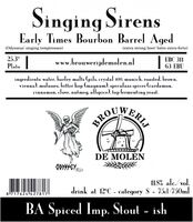 Пиво Singing Sirens Early Times BA