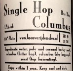 Пиво Single Hop Columbus