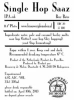 Пиво Single Hop Saaz