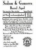 Пиво Sodom & Gomorra Barrel Aged