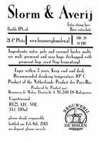 Пиво Storm & Averij