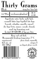 Пиво Thirty Grams