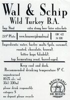 Пиво Wal & Schip Wild Turkey B.A.