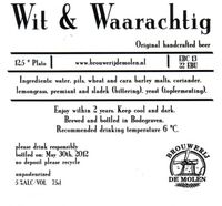 Пиво Wit & Waarachtig