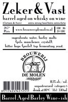Пиво Zeker & Vast Barrel Aged on Whisky on Wine