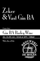 Пиво Zeker & Vast Gin BA