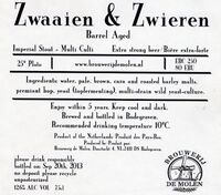 Пиво Zwaaien & Zwieren