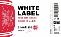 Пиво White Label Barley Wine Bordeaux Margaux BA 2018 Пиво White Label Barley Wine Bordeaux Margaux BA 2018