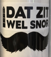 Пиво Dat Zit Wel Snor! Пиво Dat Zit Wel Snor!